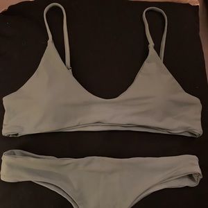 Olive green bikini